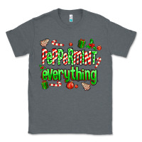 Charcoal Heather Peppermint Everything Classic Tee - MaliasSmallBusiness