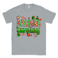 Heather Grey Peppermint Everything Classic Tee - MaliasSmallBusiness