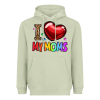 Matcha i love my moms Heavyweight Hoodie - OliviaCreatesArt