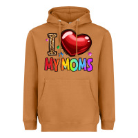 Meerkat i love my moms Heavyweight Hoodie - OliviaCreatesArt