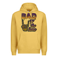 Antique Gold bad to the bone Premium Hoodie - JahusDesignShop