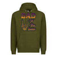 Army Green bad to the bone Premium Hoodie - JahusDesignShop