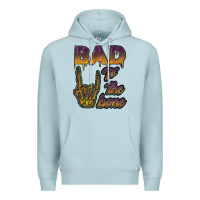 Blue Mist bad to the bone Premium Hoodie - JahusDesignShop