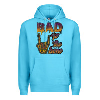 Ocean Blue bad to the bone Premium Hoodie - JahusDesignShop