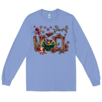 Colony Blue Noel Long Sleeve Tee - SublimationCraftShop