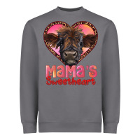 Storm mama's sweetheart highland calf Heavyweight Sweatshirt - RanaPortraitStore