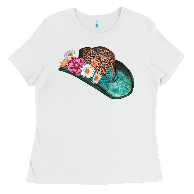 Cowboy Hat Ladies Tee by AdoDesignShop | Teevron
