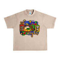 French Oak oh holy night with baby jesus for christmas Urban Heavy Tee - MaliasSmallBusiness
