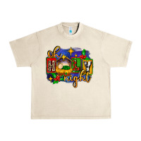 Sandshell oh holy night with baby jesus for christmas Urban Heavy Tee - MaliasSmallBusiness