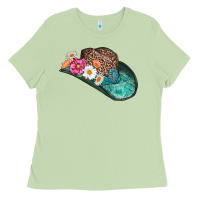 Matcha cowboy hat Ladies Tee - AdoDesignShop