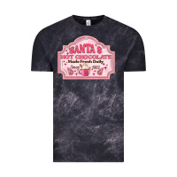 Cloud Black santas hot chocolate Vintage Tee - MaliasSmallBusiness