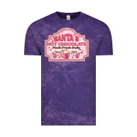 Cloud Purple santas hot chocolate Vintage Tee - MaliasSmallBusiness