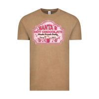 Vintage Coffee santas hot chocolate Vintage Tee - MaliasSmallBusiness