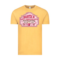 Vintage Mustard santas hot chocolate Vintage Tee - MaliasSmallBusiness