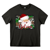Asphalt believe santa Heavy Core Tee - AdoDesignShop
