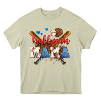 Mossy ballpark mama Heavy Core Tee - AdoDesignShop