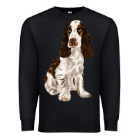 Black english cocker spaniel Premium Sweatshirt - FaDigitalArtStudio