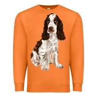 Carrot english cocker spaniel Premium Sweatshirt - FaDigitalArtStudio