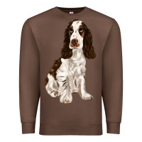 Chestnut english cocker spaniel Premium Sweatshirt - FaDigitalArtStudio
