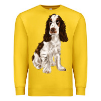 Lemon english cocker spaniel Premium Sweatshirt - FaDigitalArtStudio