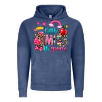Vintage Denim little miss fourth grade Vintage Hoodie - NancyCooperArtShop