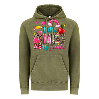 Vintage Olive little miss fourth grade Vintage Hoodie - NancyCooperArtShop