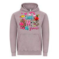 Vintage Zinc little miss fourth grade Vintage Hoodie - NancyCooperArtShop