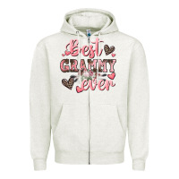 Best Grammy Ever Mother's Day Zipper Hoodie | Teevron