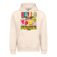 Sandshell Hello Sweet Summer Time Urban Hoodie - CowhideDigitalArt