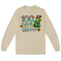 Mushroom 100 days sharfer Long Sleeve Tee - SublimationCraftShop