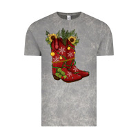 Cloud Rock Christmas boots Vintage Tee - JahusDesignShop