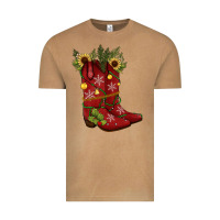 Vintage Camel Christmas boots Vintage Tee - JahusDesignShop