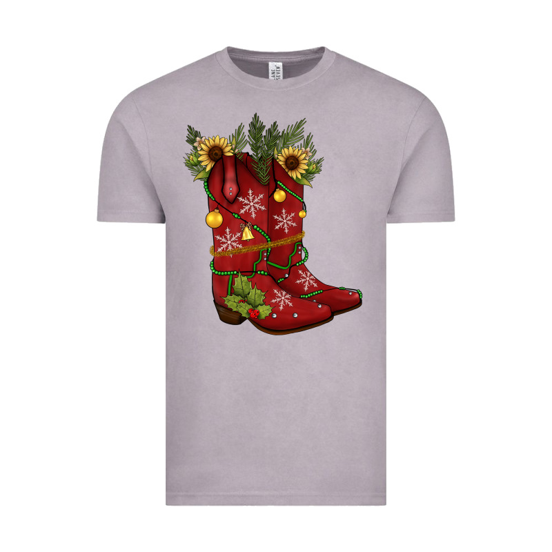 Christmas Boots Vintage Tee by JahusDesignShop | Teevron