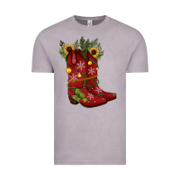 Vintage Zinc Christmas boots Vintage Tee - JahusDesignShop