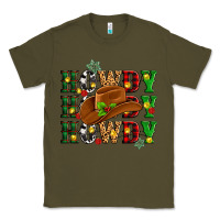 Army Green Howdy Howdy Howdy christmas Classic Tee - MaliasSmallBusiness