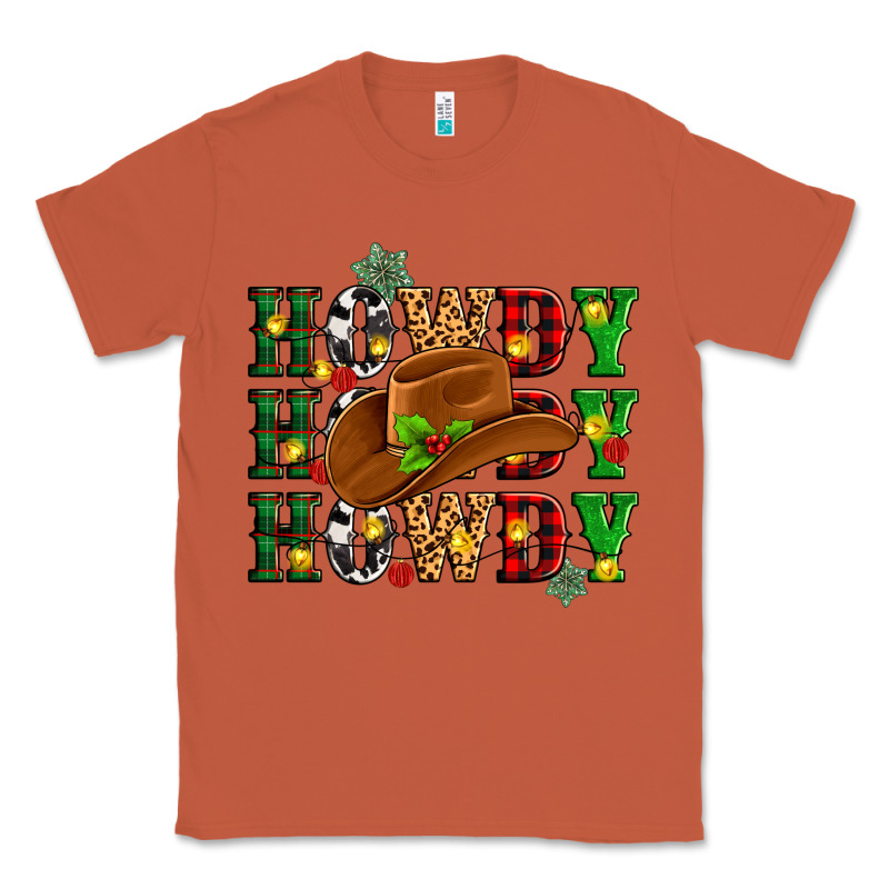 Howdy Howdy Howdy Christmas Classic Tee by MaliasSmallBusiness | Teevron