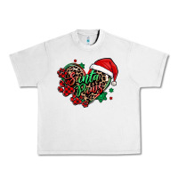 Lunar Rock santa paws christmas heart Urban Heavy Tee - MaliasSmallBusiness