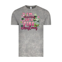 Cloud Rock im dreaming of a pink christmas Vintage Tee - MaliasSmallBusiness