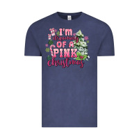Vintage Denim im dreaming of a pink christmas Vintage Tee - MaliasSmallBusiness