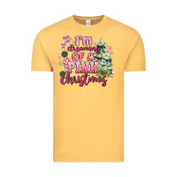 Vintage Mustard im dreaming of a pink christmas Vintage Tee - MaliasSmallBusiness