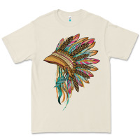 Bone indian leopard headdress Premium Tee - BarkalooDesign