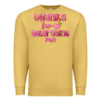 Antique Gold Thanks for tolerating me Valentine's Day Premium Sweatshirt - FaDigitalArtStudio