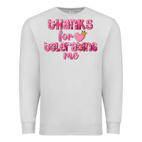 Dove Grey Thanks for tolerating me Valentine's Day Premium Sweatshirt - FaDigitalArtStudio