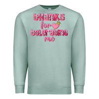 Seafoam Thanks for tolerating me Valentine's Day Premium Sweatshirt - FaDigitalArtStudio