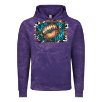 Cloud Purple Football Lips Vintage Hoodie - Jasminsmagicworld