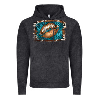 Vintage Black Football Lips Vintage Hoodie - Jasminsmagicworld