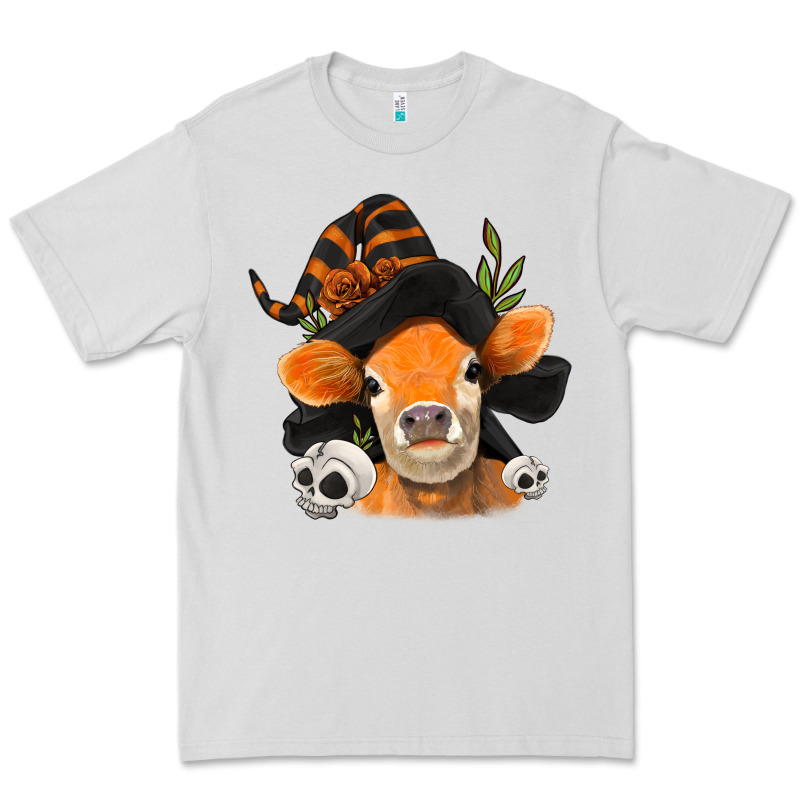 Halloween Witch Cow Premium Tee by Jasminsmagicworld | Teevron