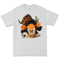 Dove Grey halloween witch cow Premium Tee - Jasminsmagicworld