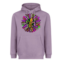 Lavender mardi gras sunflower Heavyweight Hoodie - OliviaCreatesArt