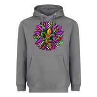 Storm mardi gras sunflower Heavyweight Hoodie - OliviaCreatesArt